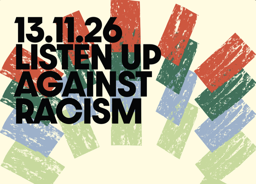 Listen up - Konzertflyer